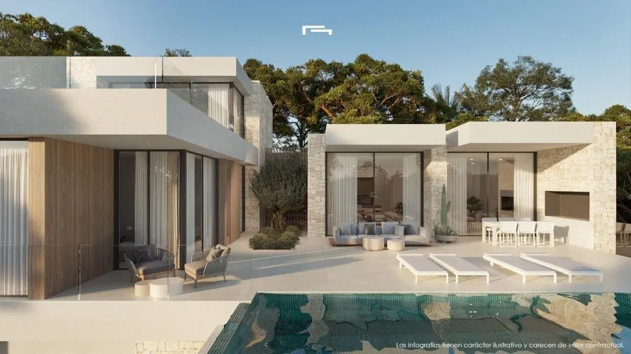 Villa de 3 dormitorios en Benissa, España No. 584