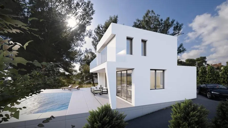 Villa de 4 dormitorios en Moraira, España No. 300 № 1