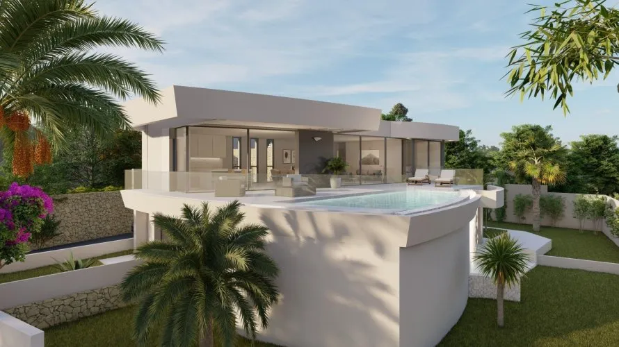 Villa de 4 dormitorios en Calpe, España No. 302 № 7