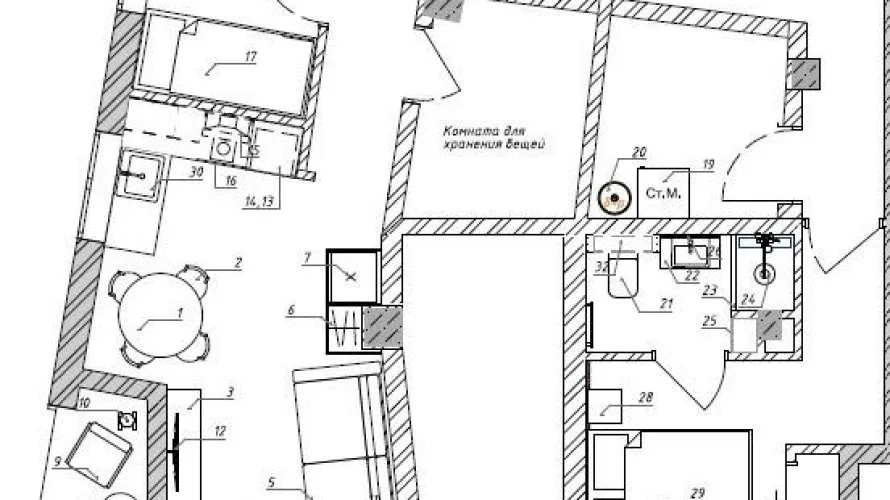 Apartamento de 4 dormitorios en Alicante, España No. 405 № 13