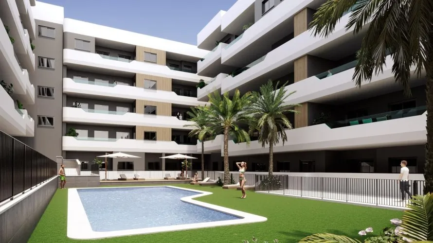 Apartamento de 2 dormitorios en Santa Pola, España No. 592 № 2