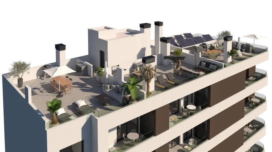 Apartamento de 2 dormitorios en Santa Pola, España No. 538 № 8