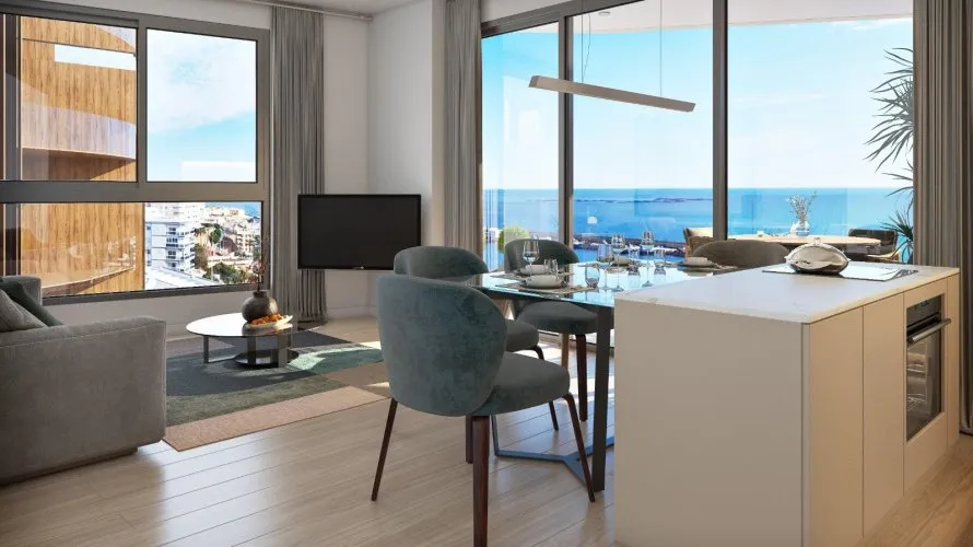 Apartamento de 2 dormitorios en Villajoyosa, España No. 190