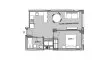 1 dormitorio Apartamento plano «ASJ0H», Living Estepona