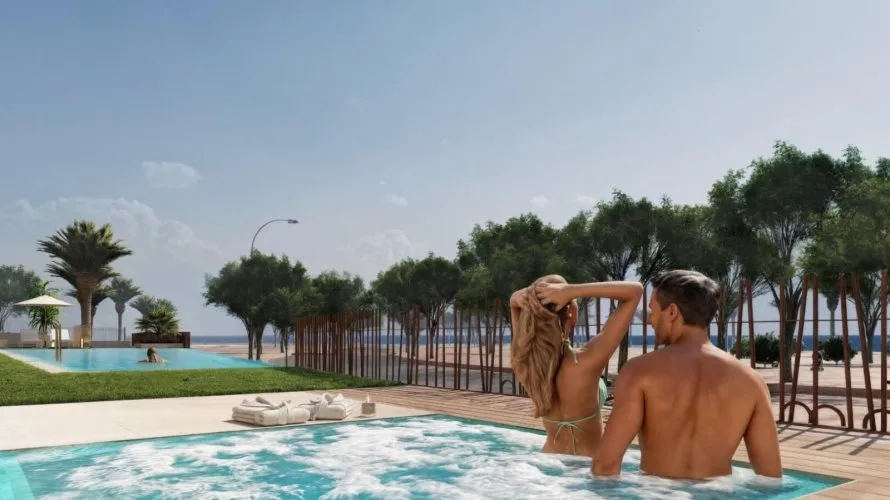Apartamento de 1 dormitorio en Villajoyosa, España No. 610