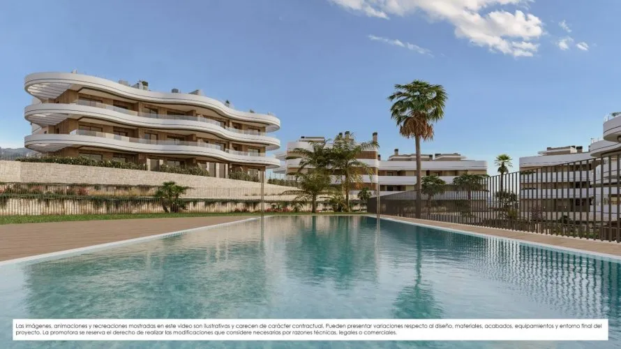 Apartamento de 2 dormitorios en Finestrat, España No. 769