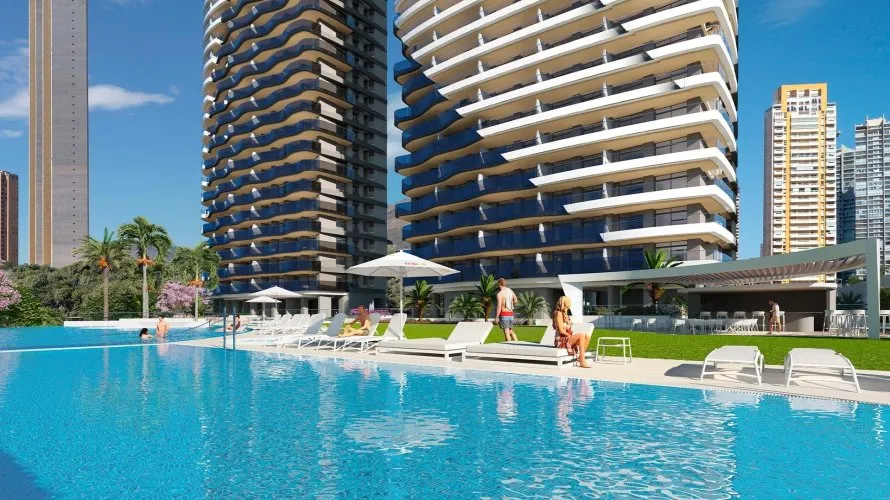 Apartamento de 2 dormitorios en Benidorm, España No. 310 № 8