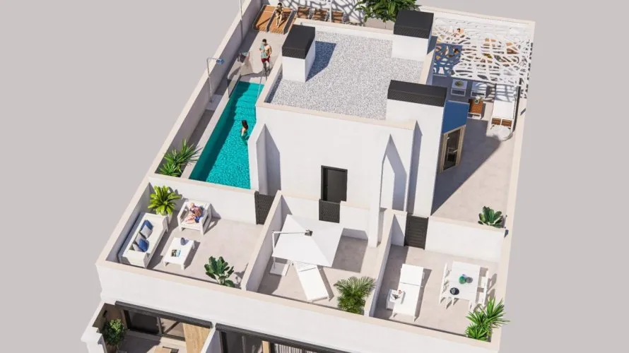 Apartamento de 2 dormitorios en Torrevieja, España No. 678 № 4