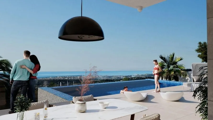 Villa de 4 dormitorios en Finestrat, España No. 535 № 2