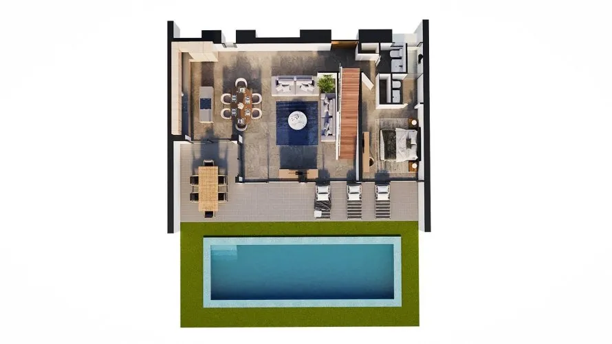 Villa de 3 dormitorios en Calpe, España No. 80 № 11