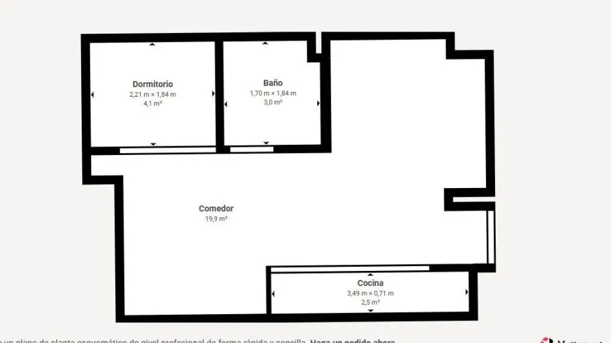 Apartamento de 33m² en Torrevieja, España No. 1448