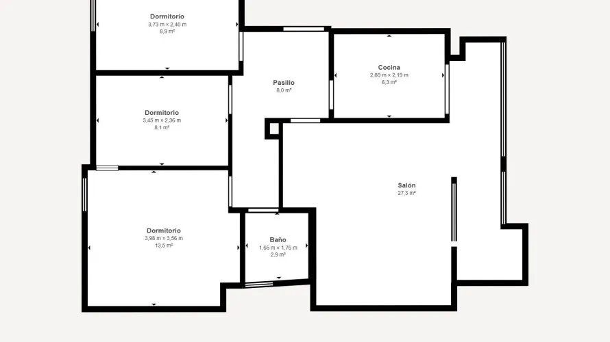 Apartamento de 1 dormitorio en Alicante, España No. 1709 № 22