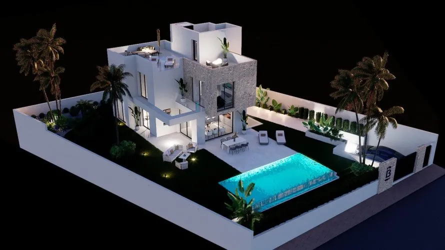 Villa de 4 chambres à Finestrat, Espagne No. 390 № 16