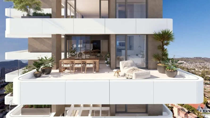 Apartment de 2 chambres à Calpe, Espagne No. 472