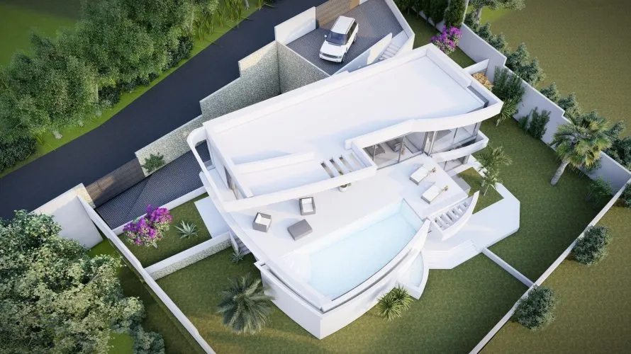 Villa de 4 chambres à Calpe, Espagne No. 302