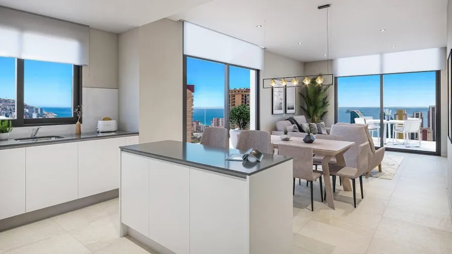 Penthouse de 4 chambres à Benidorm, Espagne No. 315