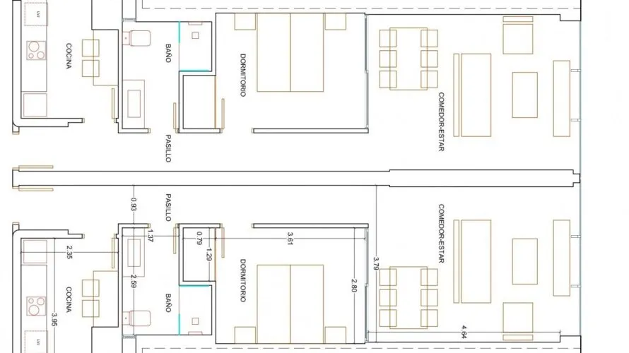 Apartment de 1 chambre à Benidorm, Espagne No. 220 № 1