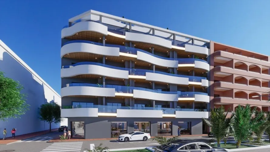 Apartment de 2 chambres à Torrevieja, Espagne No. 370 № 1