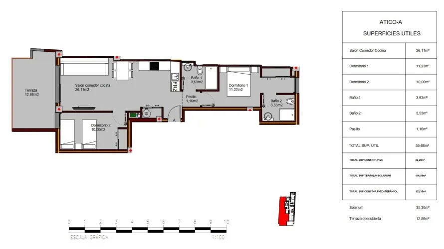 Apartment de 2 chambres à Alegria Residencial XIX Torrevieja, Espagne No. 64