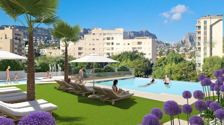 Apartment de 2 chambres à Calpe, Espagne No. 366