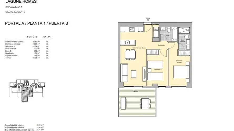 Apartment de 2 chambres à Calpe, Espagne No. 377 № 9