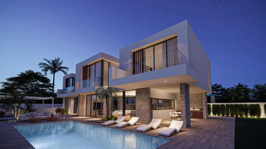 Villa de 4 chambres à Albir, Espagne No. 319 № 1