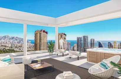 Apartment de 2 chambres à Benidorm, Espagne No. 313