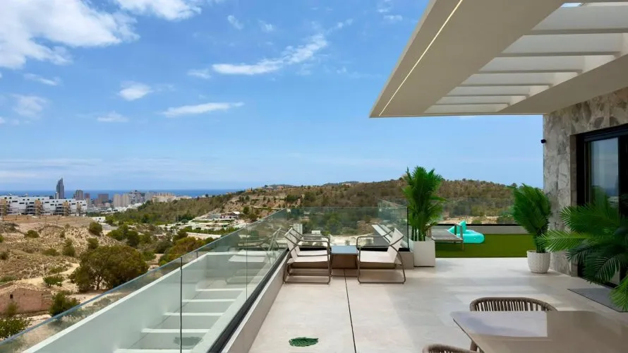 Penthouse de 2 chambres à Finestrat, Espagne No. 1281 № 1
