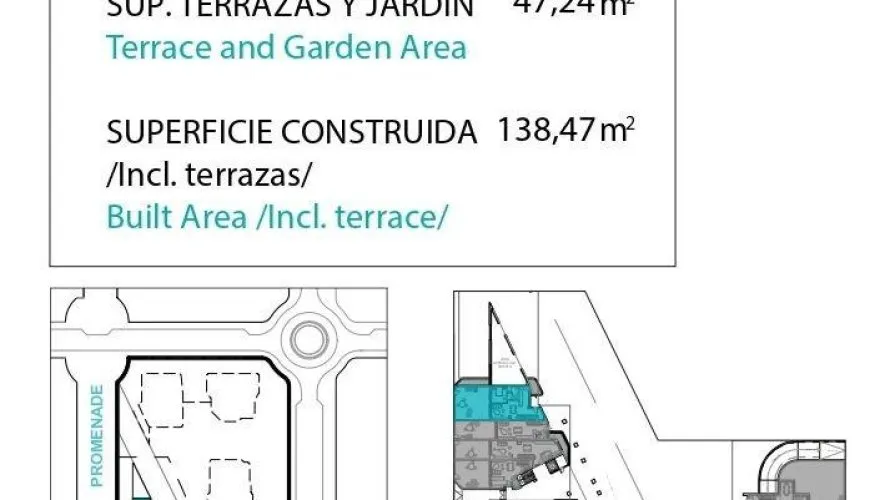 Penthouse de 3 chambres à Villajoyosa, Espagne No. 1209 № 10