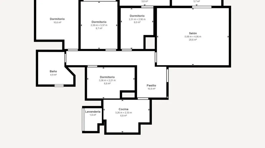 Apartment de 4 chambres à Torrevieja, Espagne No. 1274