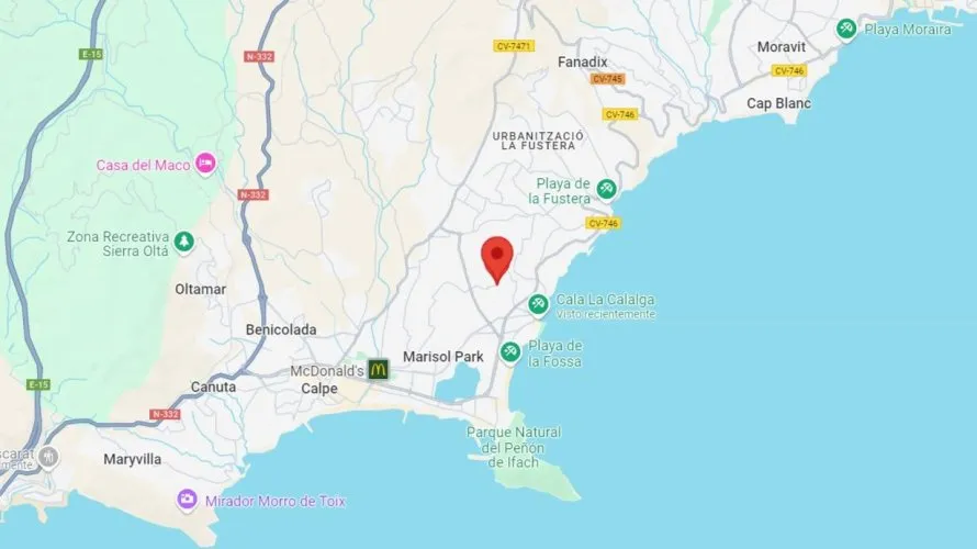 Вилла с 3 спальнями в Кальпе, Испания №80 № 13