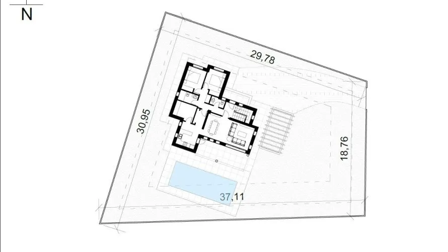 Вилла с 3 спальнями в Кальпе, Испания №309 № 5