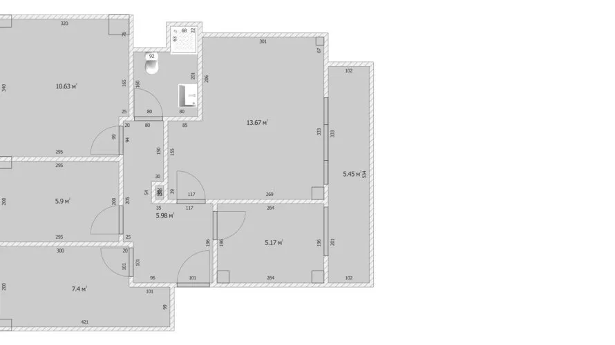 Квартира 64м² в Аликанте, Испания №1461 № 1