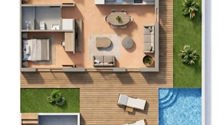 3 bedrooms bungalow for sale, Pilar de la Horadada, Spain No. 714 № 1