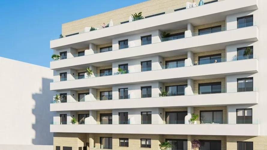 2 bedrooms apartment for sale, Torrevieja, Spain No. 371 № 1