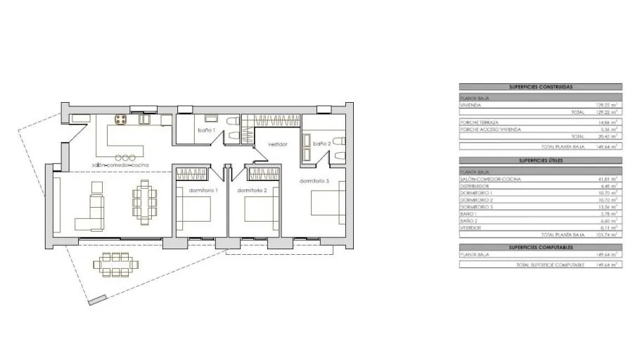 3 bedrooms villa for sale, Calpe, Spain No. 301 № 1