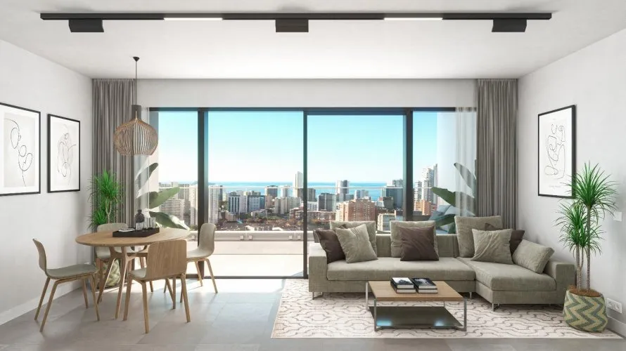 2 bedrooms apartment for sale, Benidorm, Spain No. 393 № 1