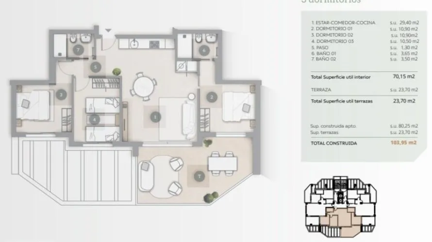 4 bedrooms apartment for sale, Calpe, Spain No. 340 № 7
