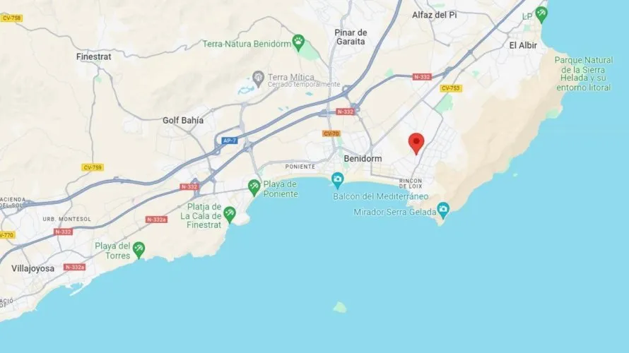 2 bedrooms apartment for sale, Benidorm, Spain No. 393 № 15