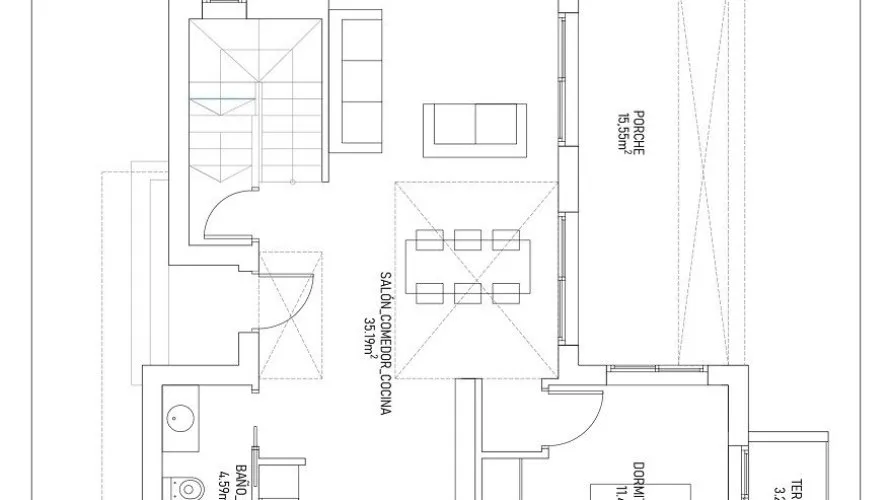 3 bedrooms villa for sale, Torrevieja, Spain No. 296 № 5