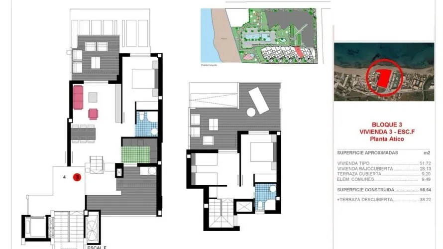 3 bedrooms penthouse for sale, Denia, Spain No. 243 № 5