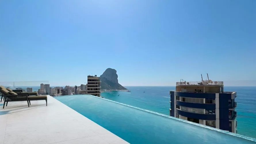2 bedrooms penthouse for sale, Calpe, Spain No. 489