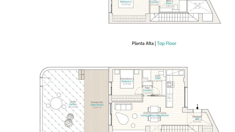 3 bedrooms penthouse for sale, Villajoyosa, Spain No. 1209 № 9