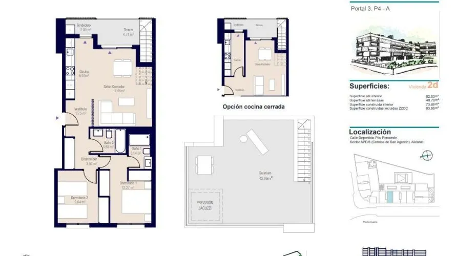 3 bedrooms apartment for sale, Alicante, Spain No. 1625 № 7