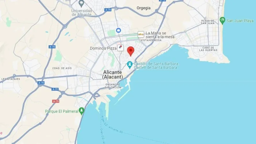 16m² parking for sale, Alicante, Spain No. 1381