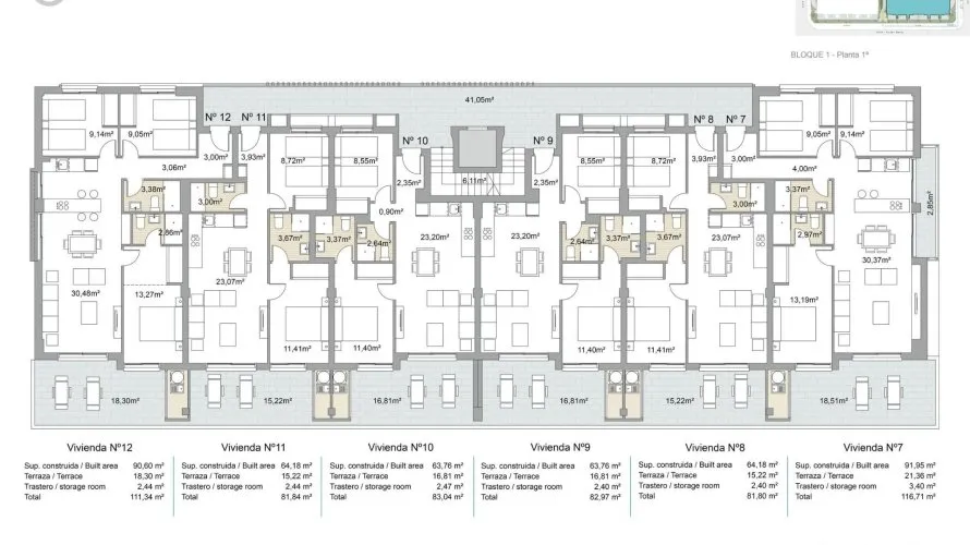 2 bedrooms apartment for sale, Pilar de la Horadada, Spain No. 1856 № 8